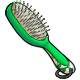 Green Bristle Brush