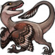 Khao the Lonely Velociraptor