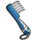 Blue Dematting Comb